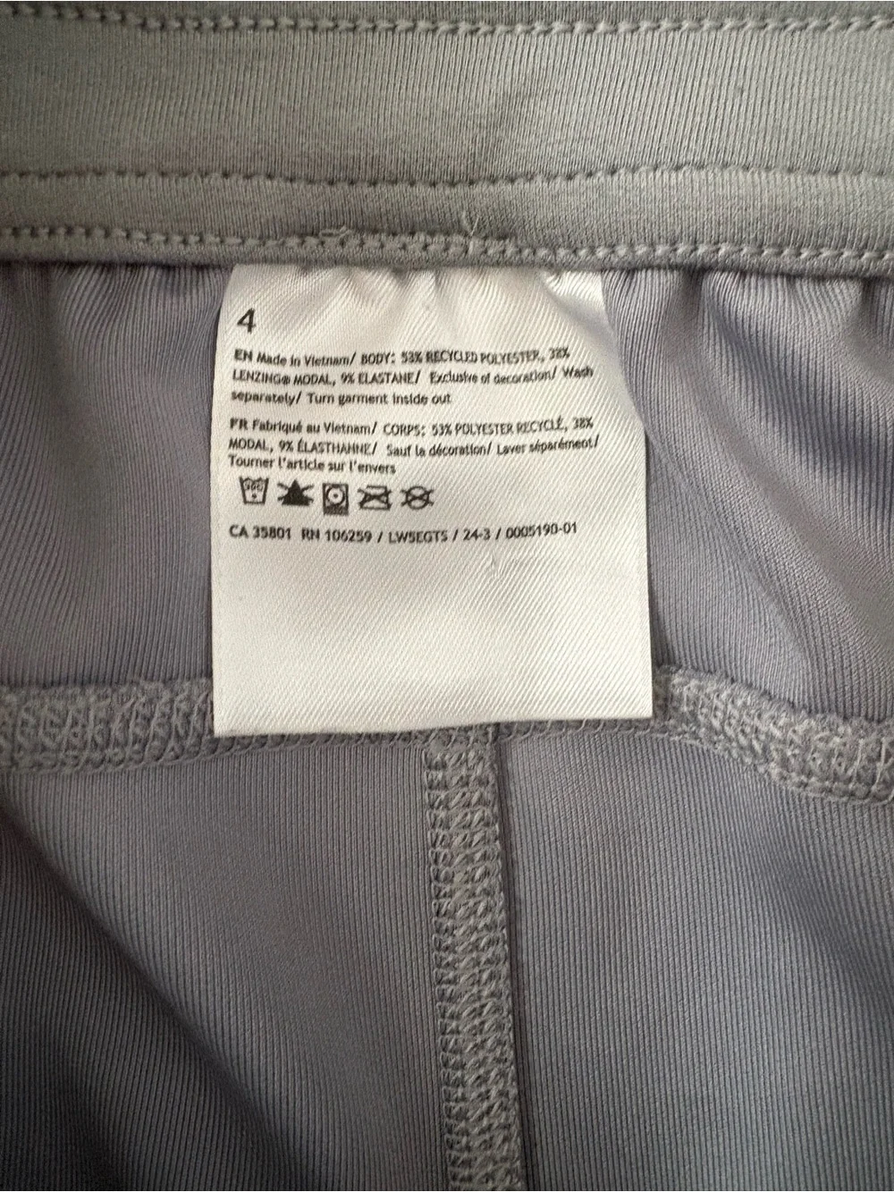 NWOT Lululemon Softstreme High-Rise Pant (*Regular length). Women’s size 4 - Picture 7 of 7